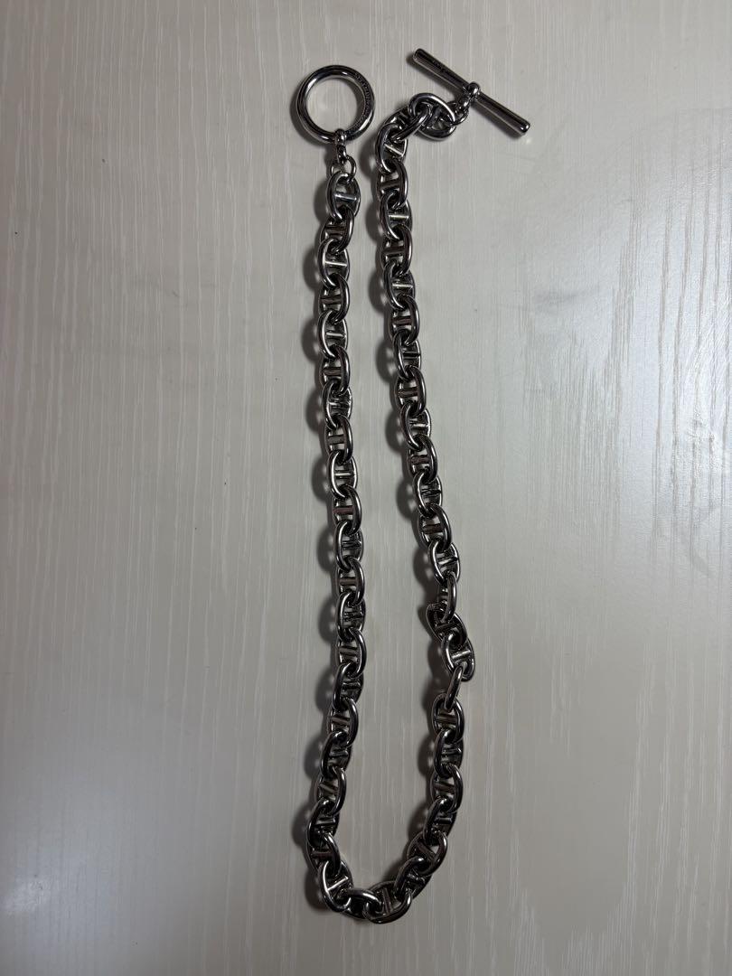 LOSEFORD 316L anchor necklace シルバー