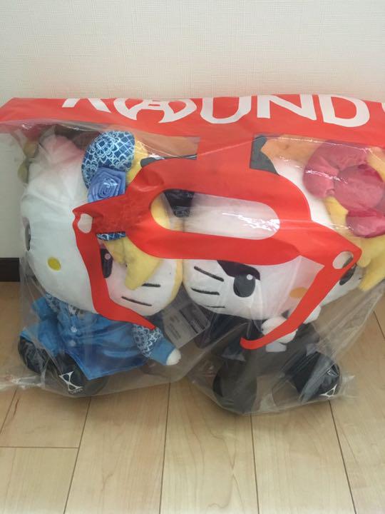 XJAPAN YOSHIKI ✕ KITTY のコラボクッション&ぬいぐるみ クリアファイル