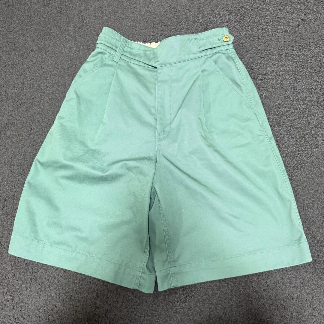 UNIVERSAL OVERALL ミントグリーン ショートパンツ