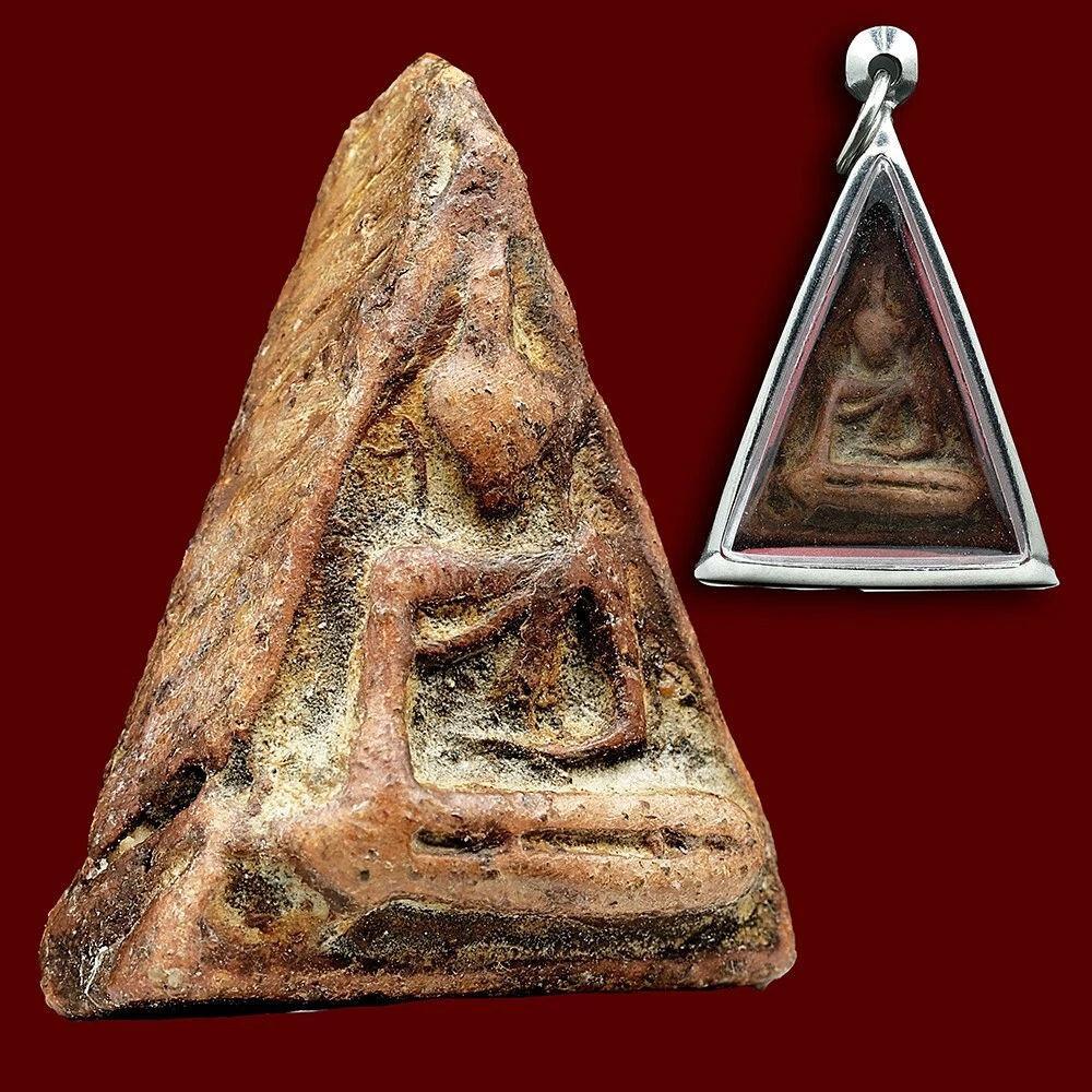 500年前 プラナンパヤ仏陀 1389 古代プラクルアン お守り 仏像