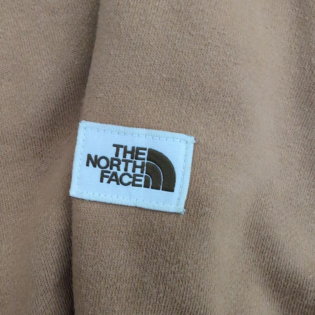 217○ THE NORTH FACE ブラウン トレーナー - メルカリ