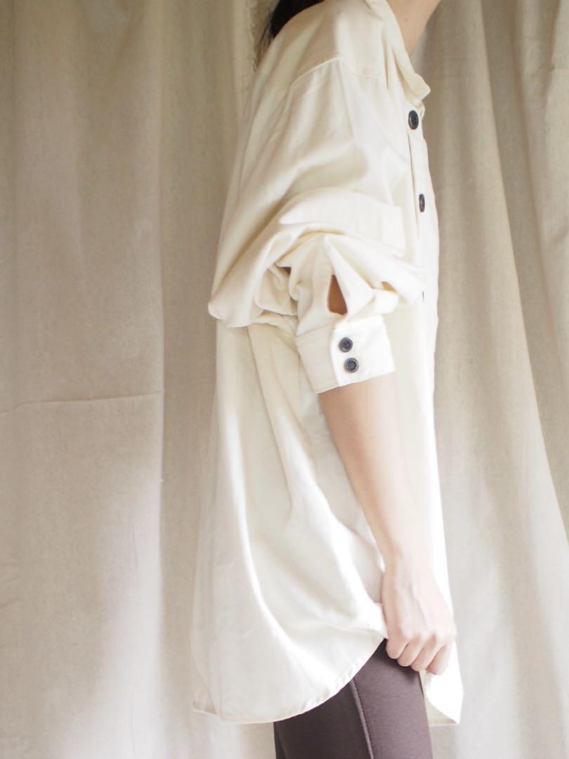 MAKER / 古着シャツ　Bib Shirts