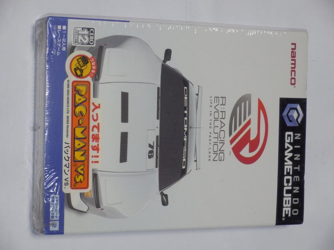 満点の GC用ソフト新品未開封R:RACING EVOLUTION (PACMAN付) 家庭用