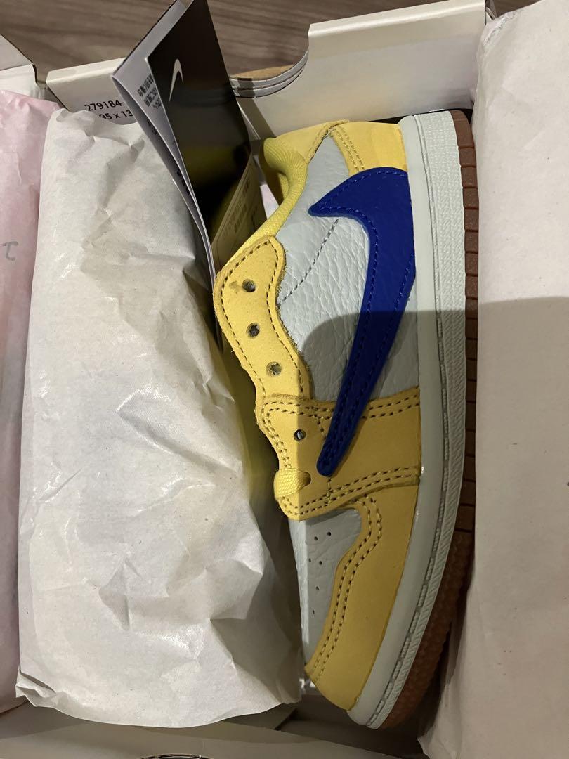Travis Scott × Nike TD Jordan 1 Low 15㎝