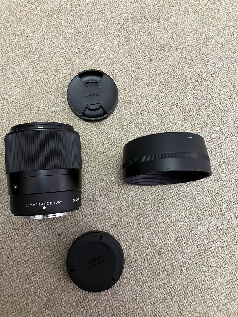 SIGMA 30mm F1.4 DC DN レンズ
