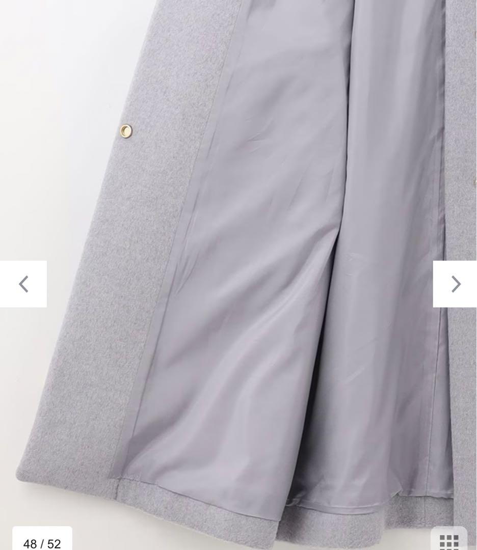 anyfam ウールブレンドコート　美品　L
