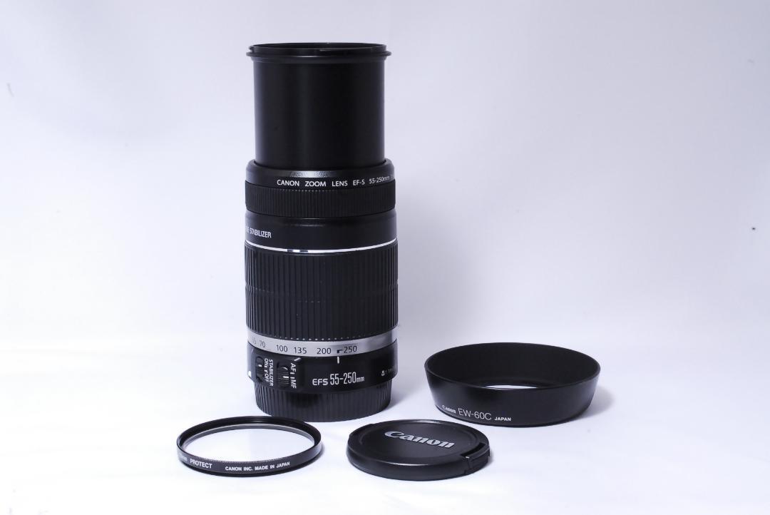 動作良好⭐️ Canon EF-S 55-250mm F4-5.6 IS - メルカリ