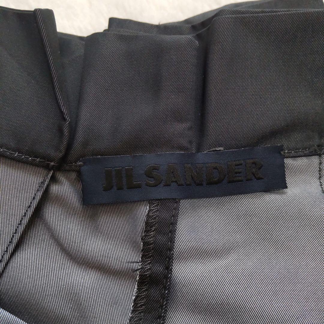 【JIL SANDER NAVY】ジルサンダーネイビー　 プリーツ　ミニスカート