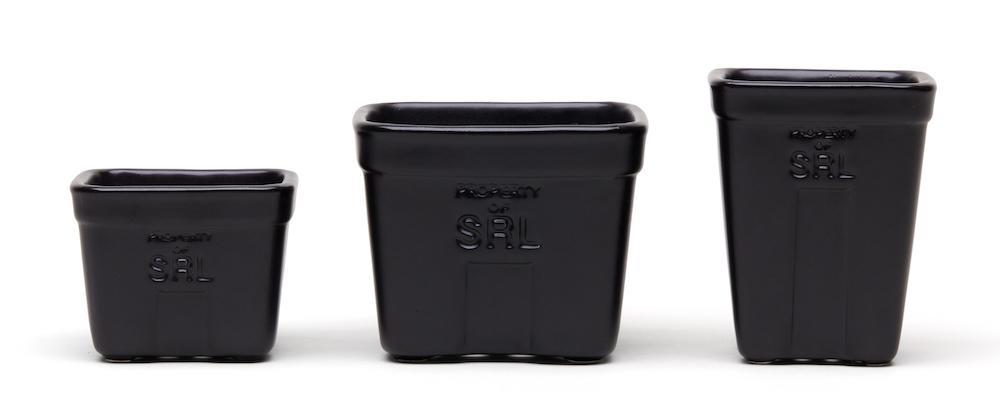 NEIGHBORHOOD SRL . SQUARE CE-POT 鉢 3個セット 【在庫処分】