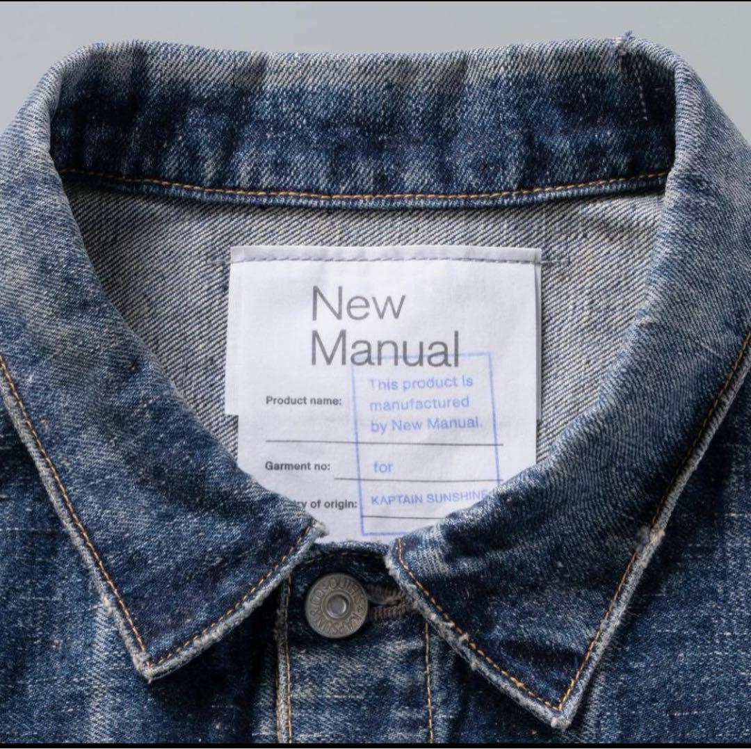 New Manual×KAPTAIN SUNSHINE T-BACK ジャケット