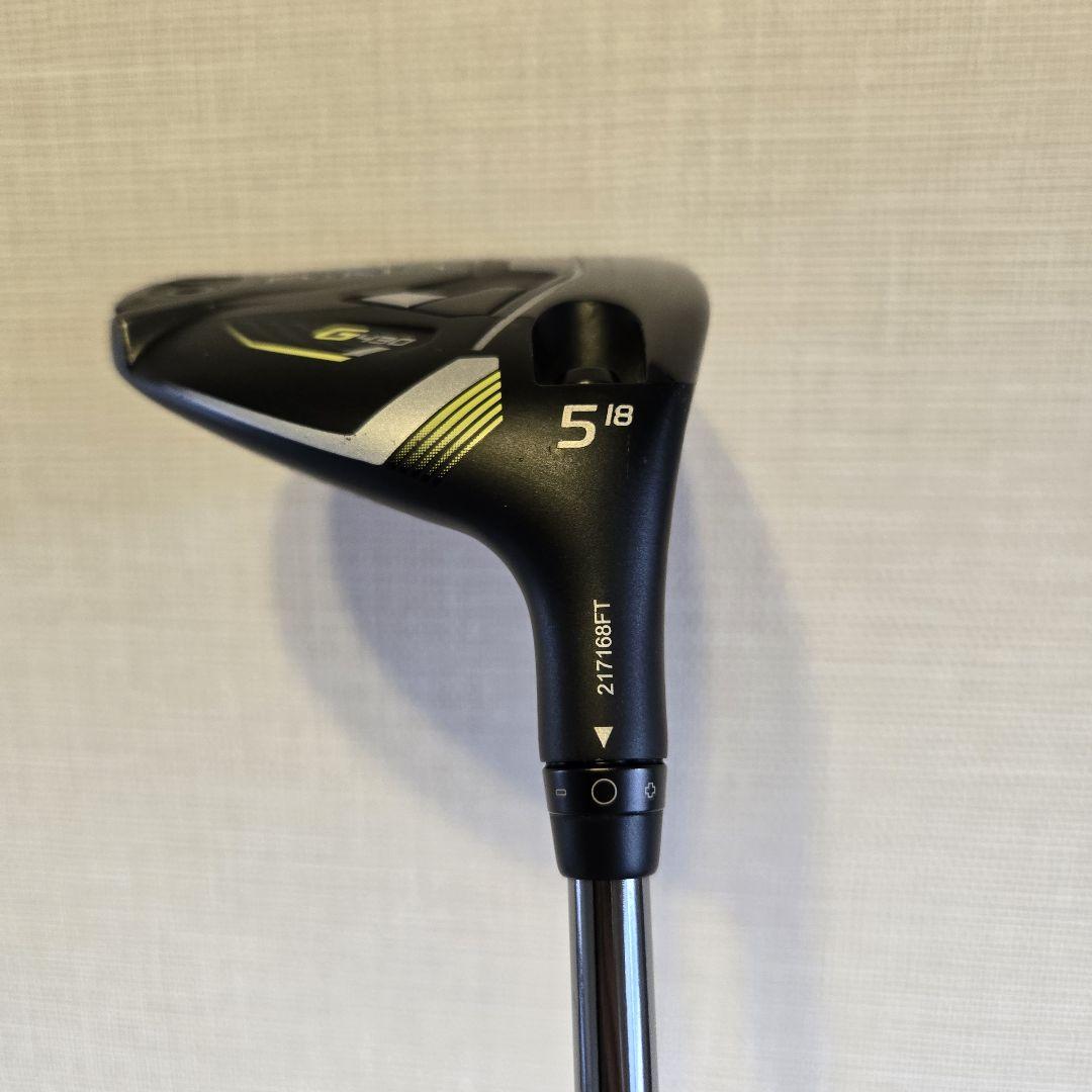【最新入荷】 PING G430MAX 5W 18度 ピンツアー2.0クローム65S クラブ