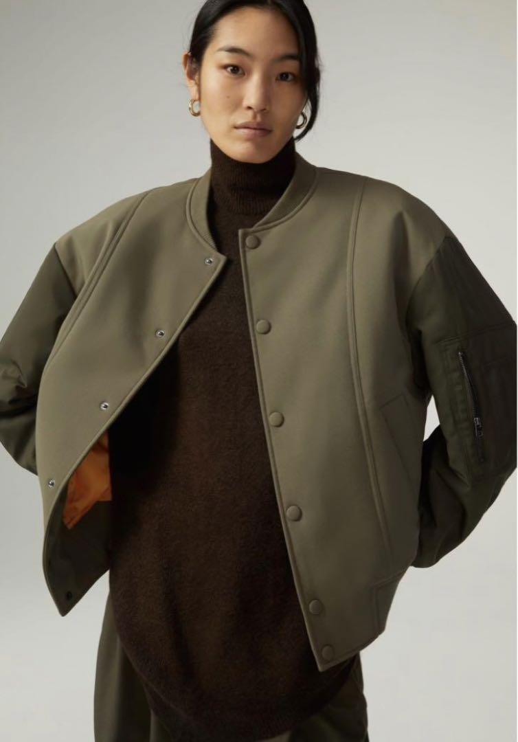 フェイクレザーボンバージャケット - ブラック | ZARA Japan / 日本