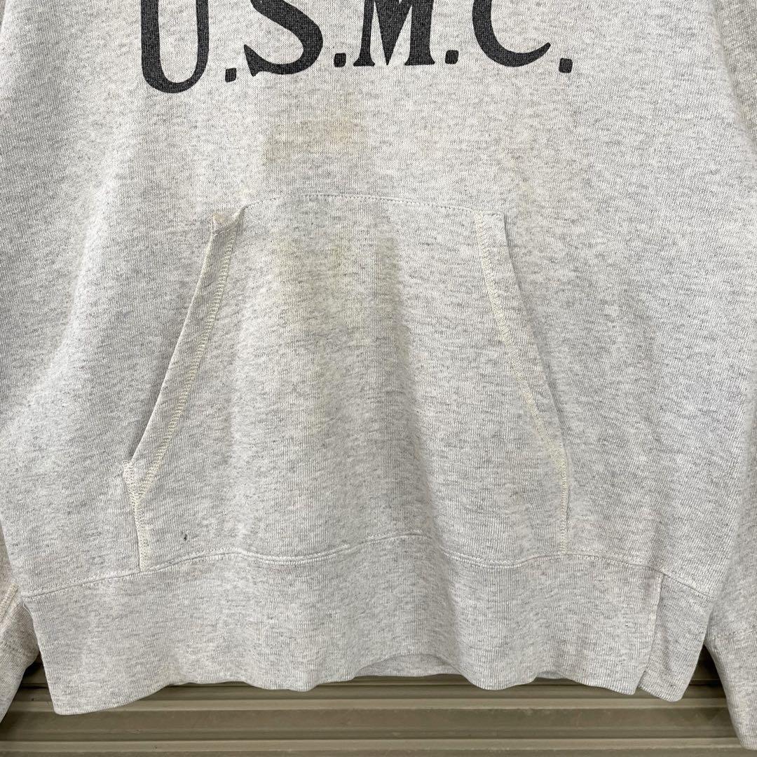 90s usa usmc sweat pull hoodie vgazette