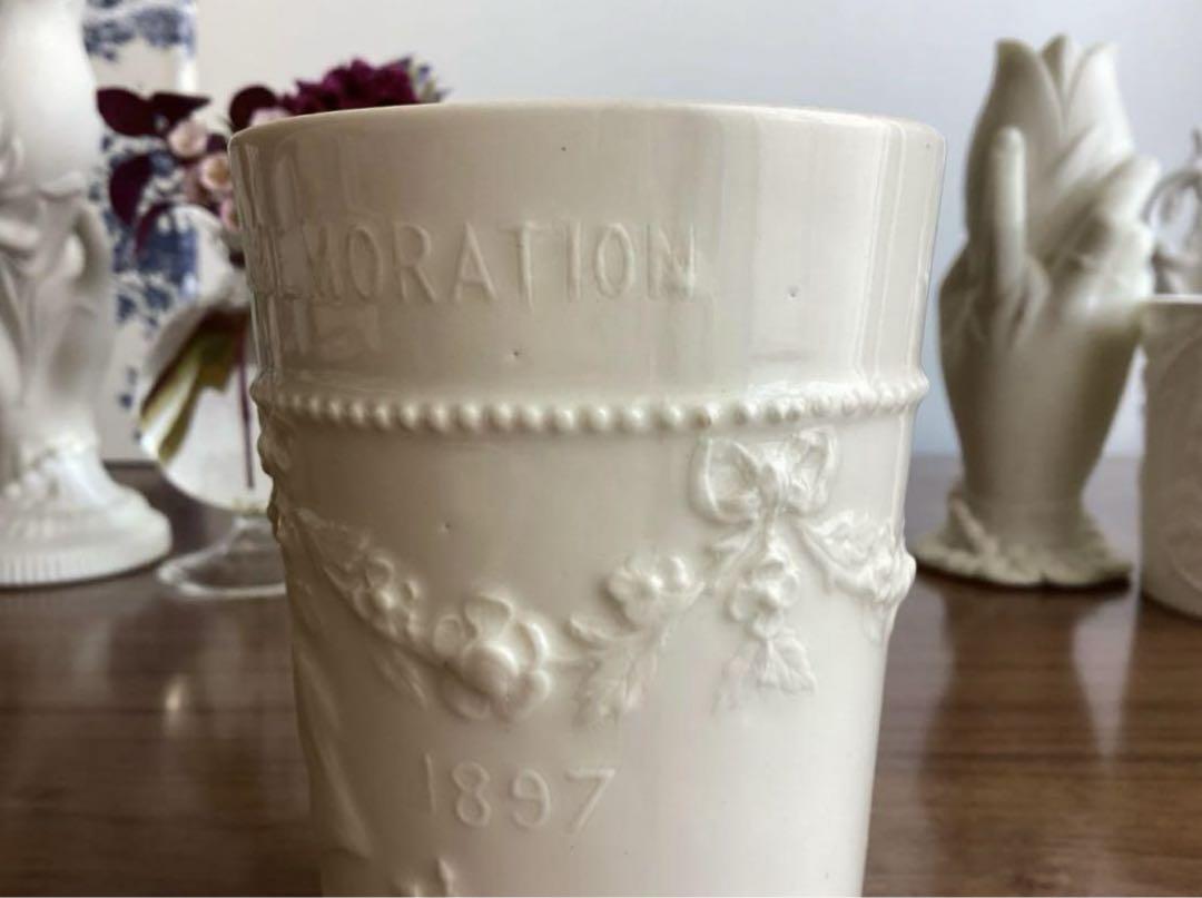 英国ヴィンテージ ♤ ビクトリア女王 1897年のタンブラー ♤ スポード