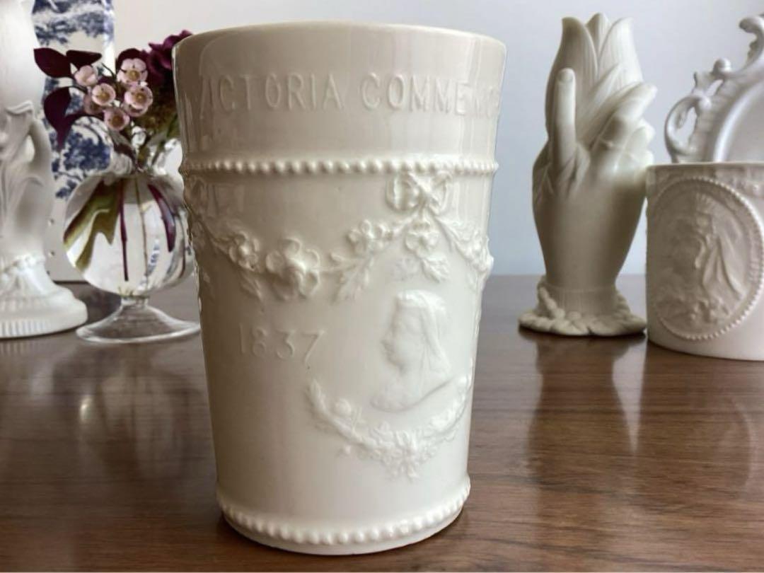 英国ヴィンテージ ♤ ビクトリア女王 1897年のタンブラー ♤ スポード