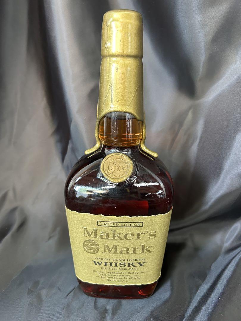 ①古酒　Maker's Mark リミテッドエディション ゴールドトップ 古酒 Maker's Mark リミテッドエディション ゴールドトップ