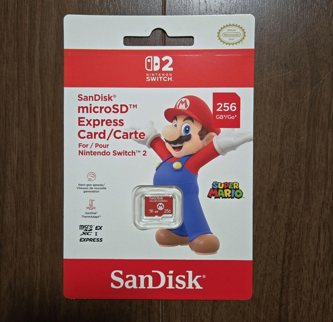 【新品】SanDisk microSD Express Card 256GB