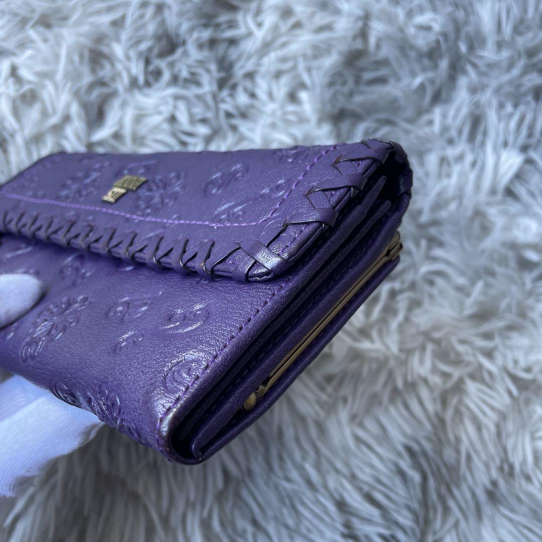 【極美品】アナスイ 長財布 紫