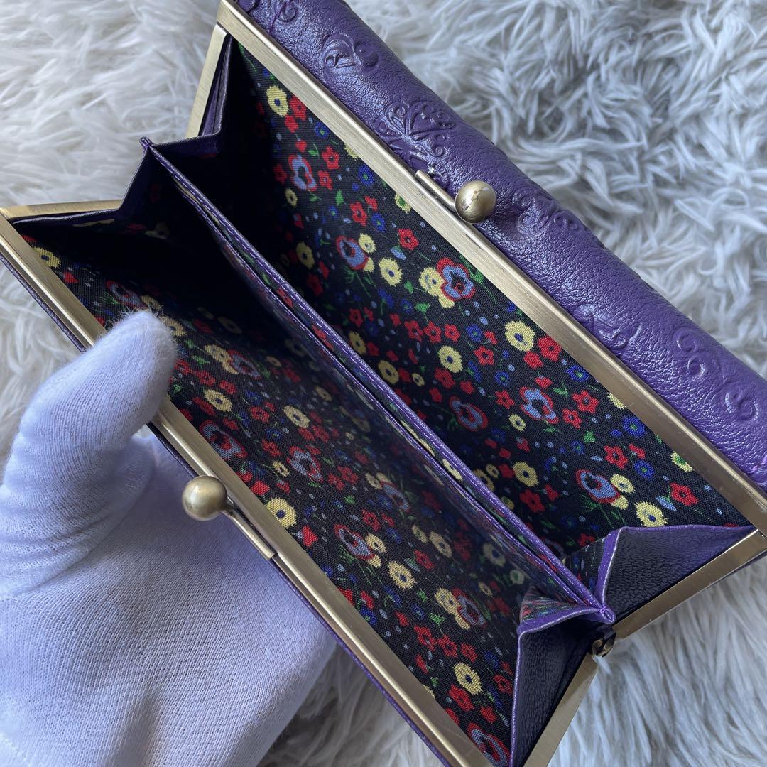 【極美品】アナスイ 長財布 紫