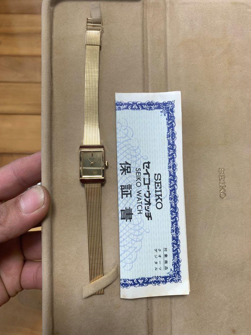 Seiko レディース ゴールド 時計