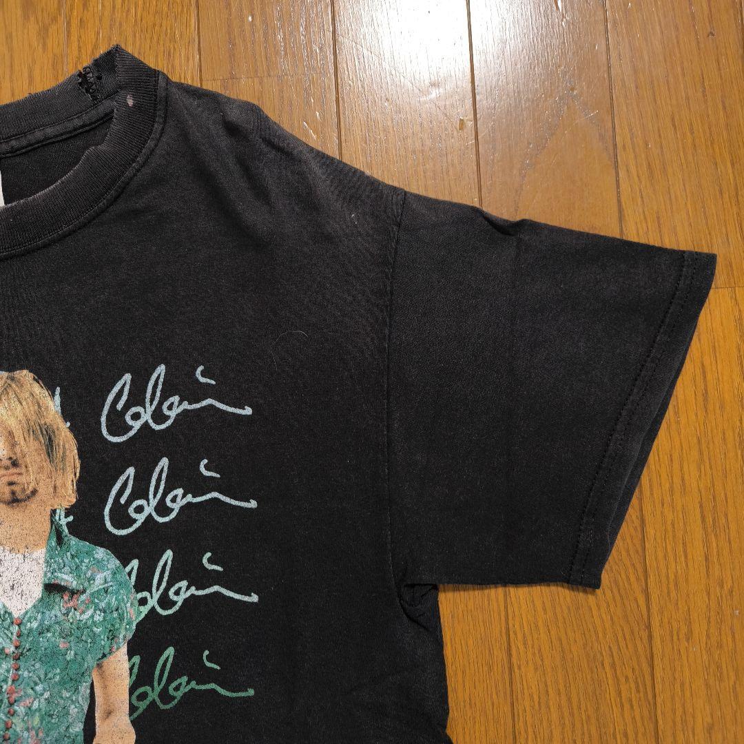 NIRVANA Kurt Cobain ドレスフォトプリント Tシャツ