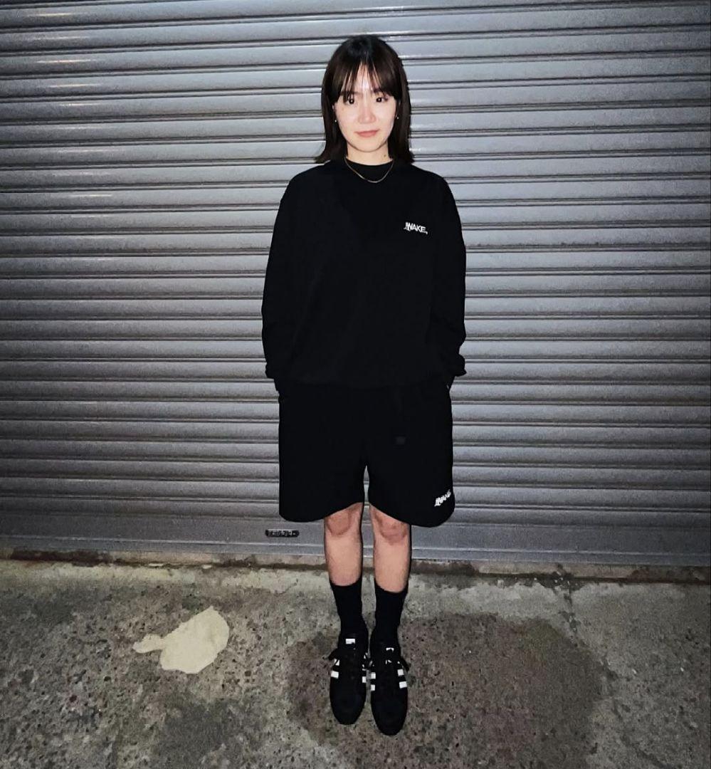 XL黒メルカリ内1点のみ‼️即購入⭕️wake sapporo ハーフパンツ