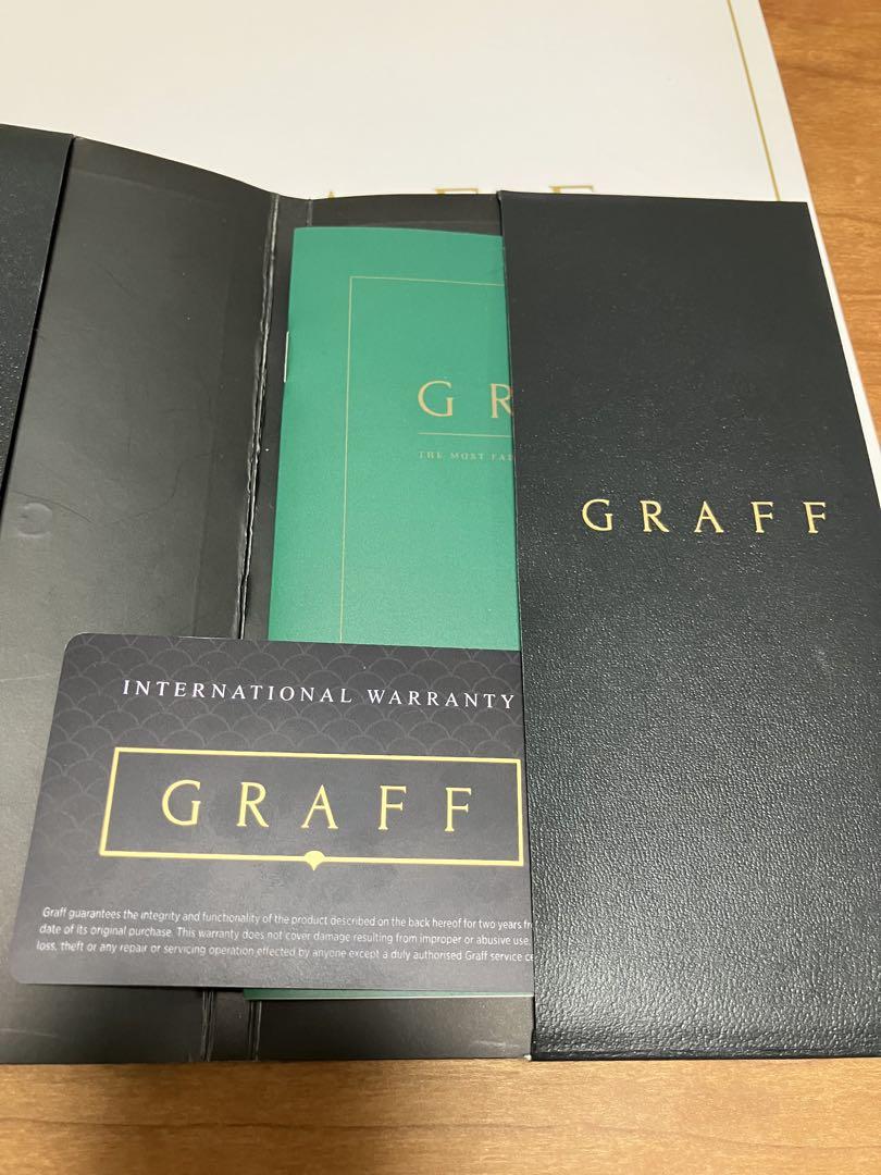 グラフ　GRAFF スパイラルウォッチ　替えストラップ付き