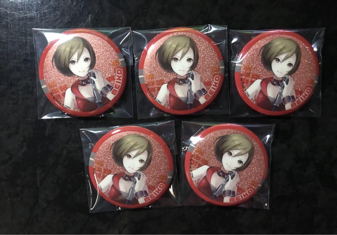MEIKO　キラキラ缶バッジ　ガチャガチャ 初音ミク キラキラ缶バッジ MEIKO ガチャ ガチャガチャ - メルカリ
