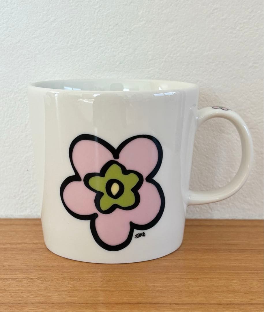 別注品 ARABIA Folkhälsan お花マグカップ 2009年