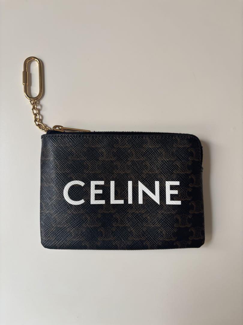 美品✨CELINE✨セリーヌ✨マカダム✨コインケース✨トリオンフ✨レディース✨ 273】極美品 CELINE/セリーヌ トリオンフ マカダム柄 ブランド
