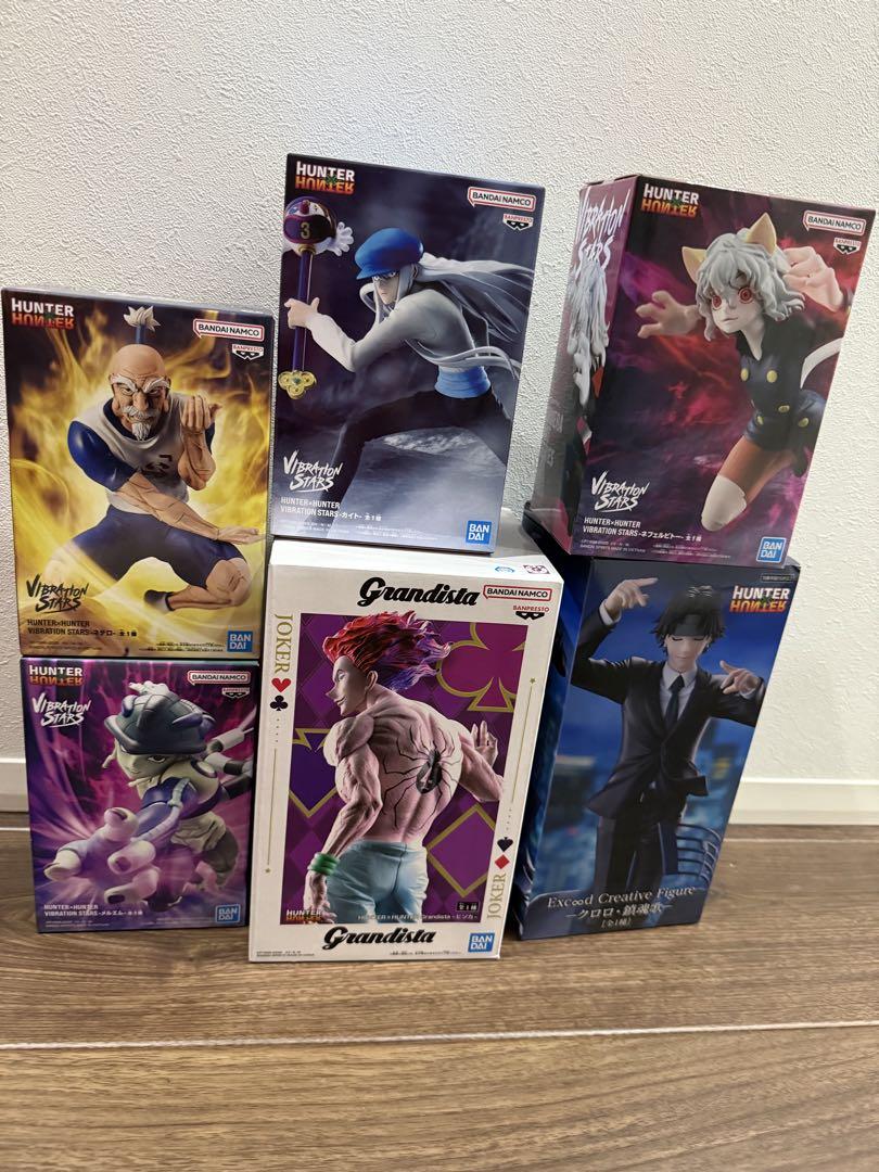 ハンターハンターHUNTER×HUNTERフィギュアまとめ売り7体セット