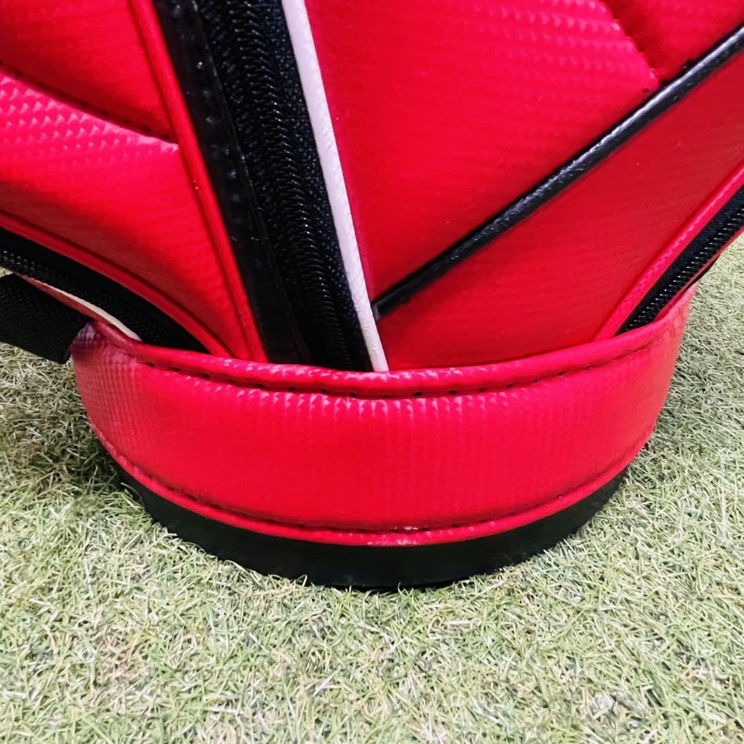 Puma 赤 キャディバッグ ゴルフ プーマ