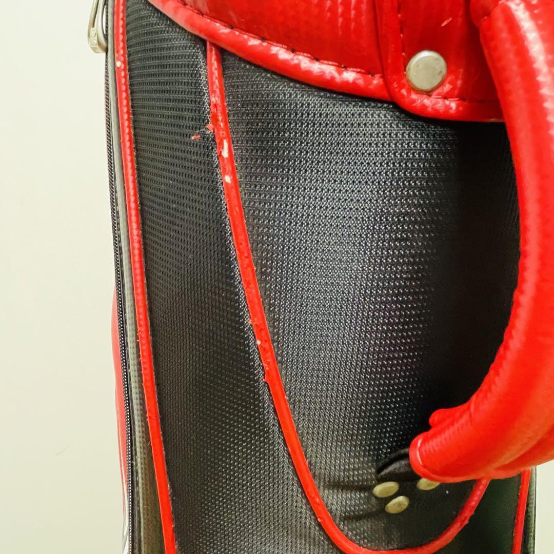 Puma 赤 キャディバッグ ゴルフ プーマ