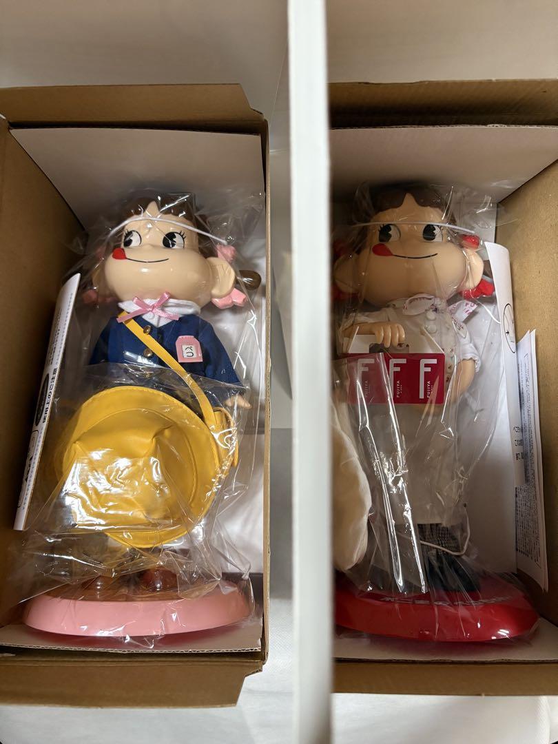 在庫処分セール 不二家 卓上ペコちゃん 入園バージョン ユニフォームバージョン その他