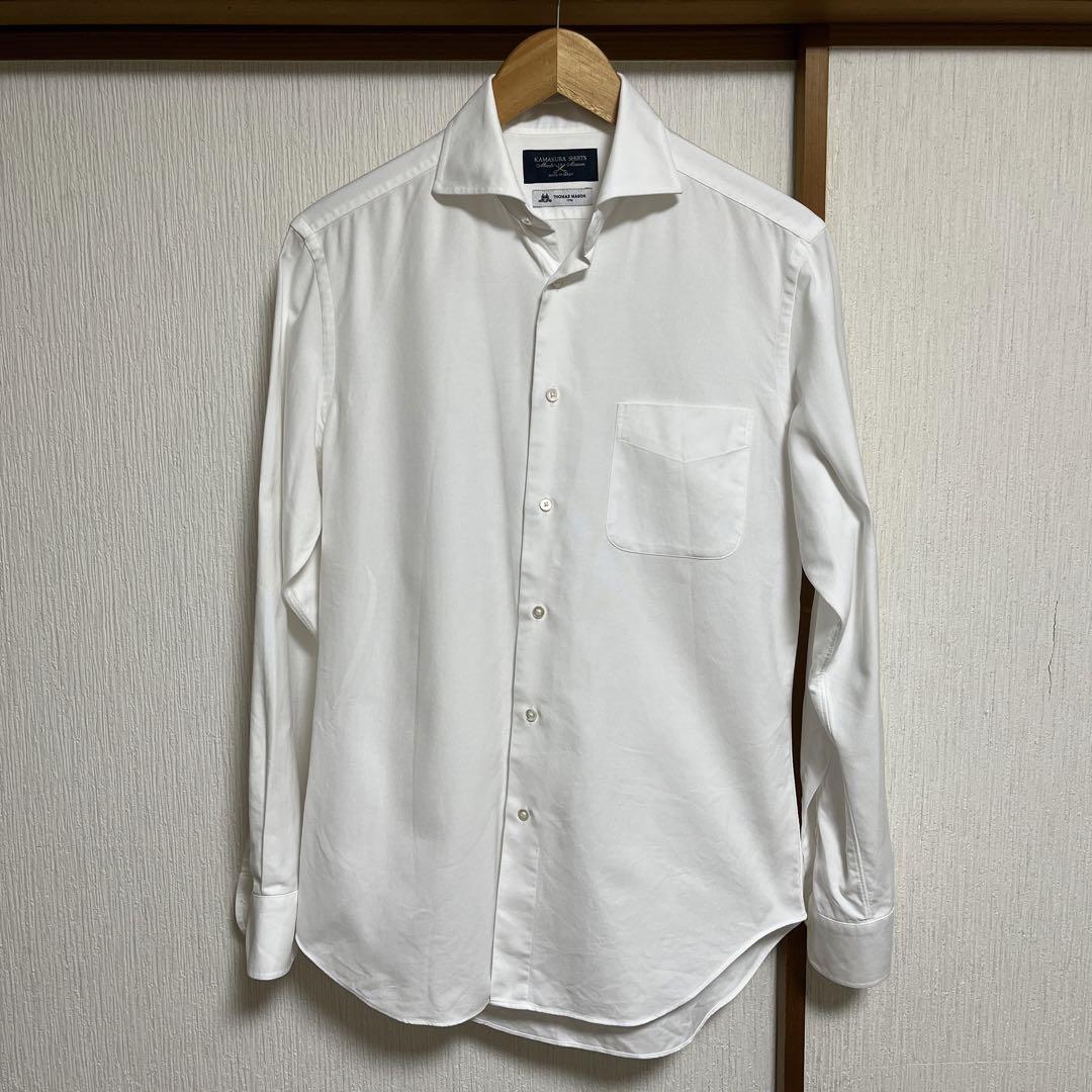 【極美品】Maker's Shirt鎌倉 MTM THOMAS MASONシャツ