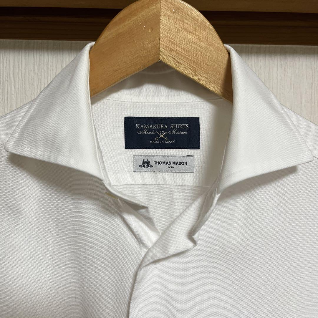 【極美品】Maker's Shirt鎌倉 MTM THOMAS MASONシャツ