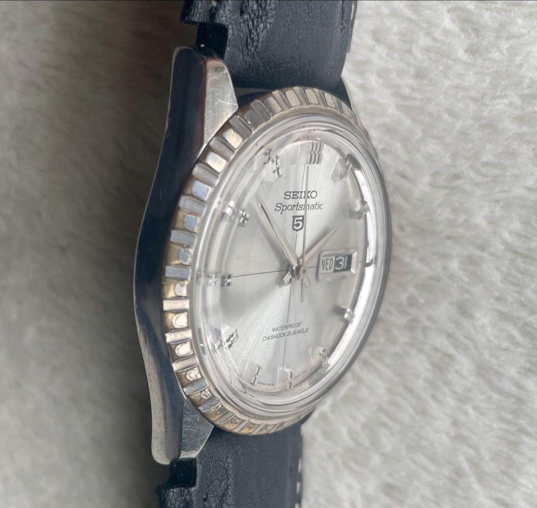 稼働品　SEIKO Sportsmatic 5 自動巻き時計