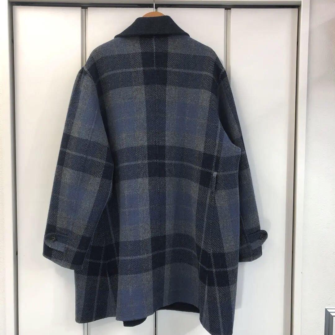 美品 45rpm ヴィンテージ リバーシブル ウール Pコート