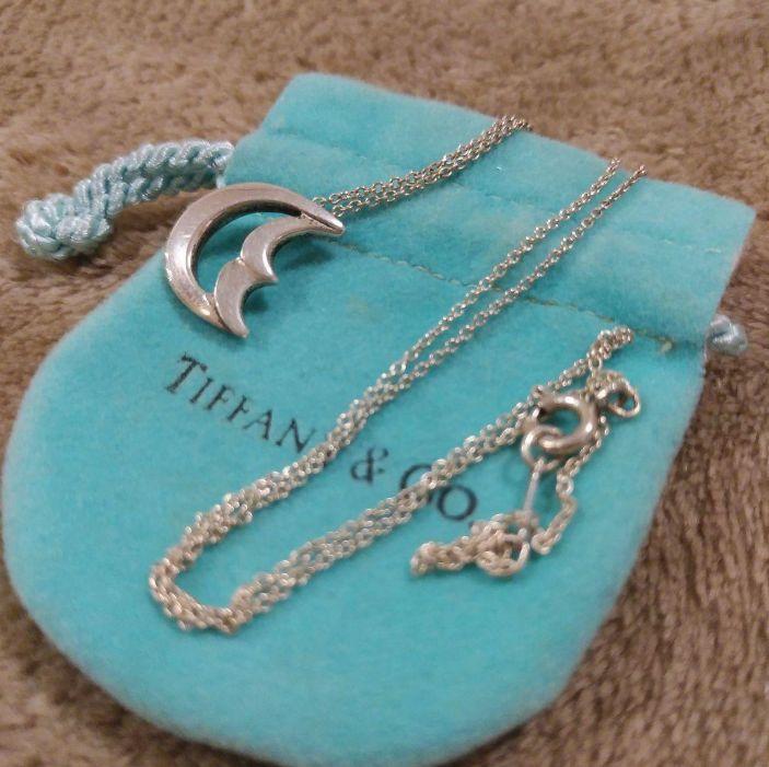 ティファニー Tiffany & Co. ネックレス クレセントムーン 月