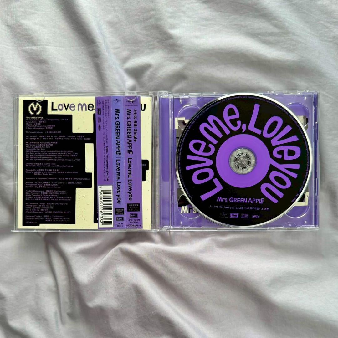Mrs. GREEN APPLE Love me, Love you 初回限定盤