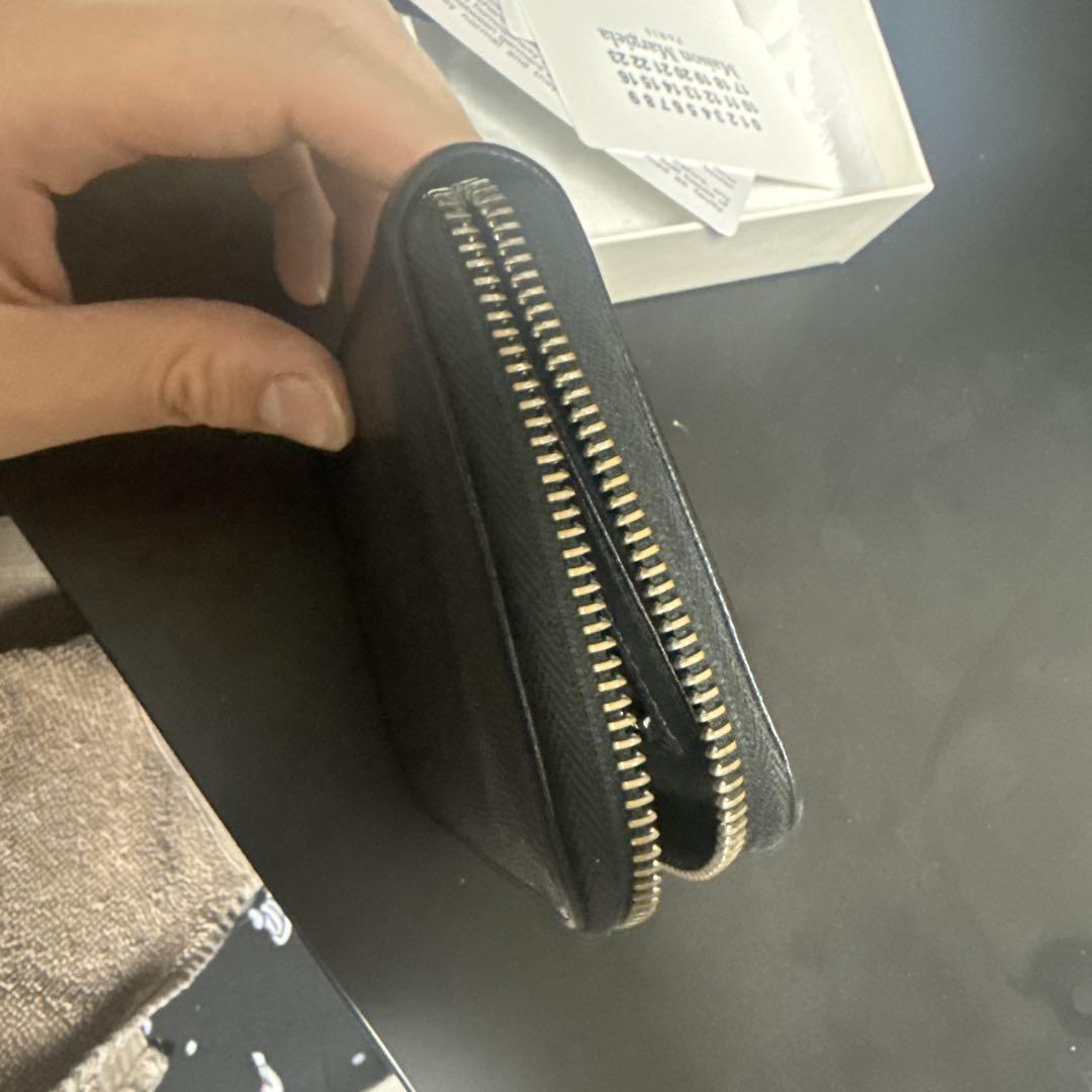 Maison Margiela ブラック 二つ折り財布 S55UI0197
