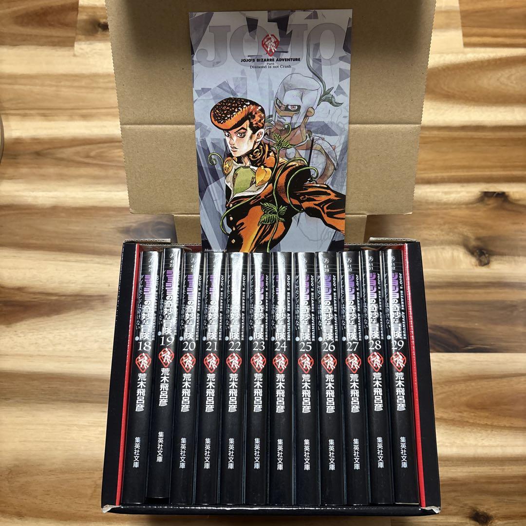 ジョジョの奇妙な冒険 1-6部 文庫版セット
