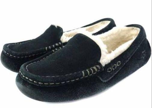 UGG ANSLEY アンスレー スリッポン ブラック24.0