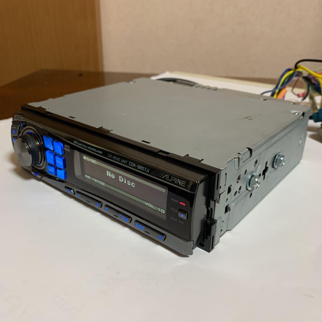 アルパイン：CDA-9857Ji完動品人気 商品 通販
