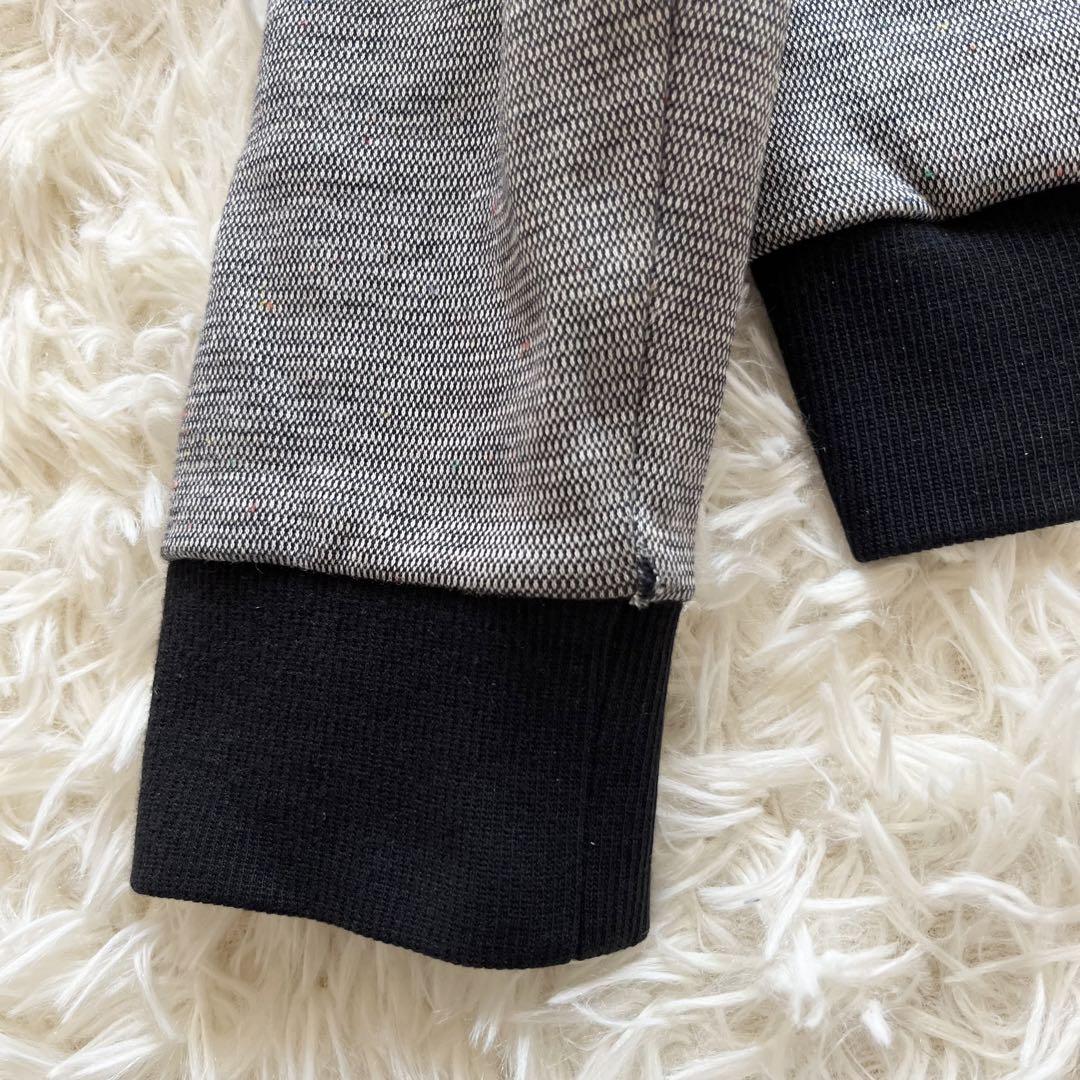 美品✨FRED PERRY　ハリントンジャケット　スウィングトップ　刺繍　グレー