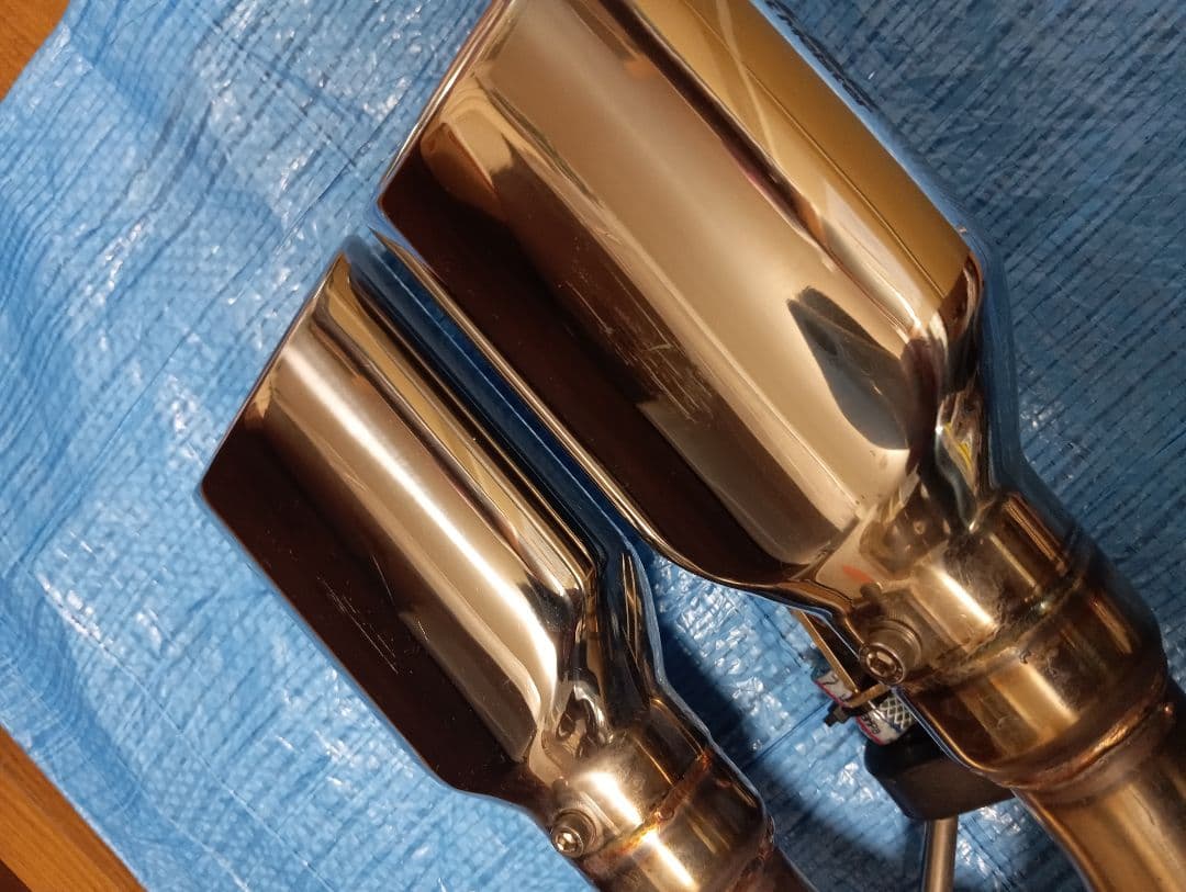 ★ミライースla300s★2本出しマフラー★バッフル★ボルト★ガスケット★他… ★ミライースla300s★2本出しマフラー★バッフル★ボルト★ガスケット★他…