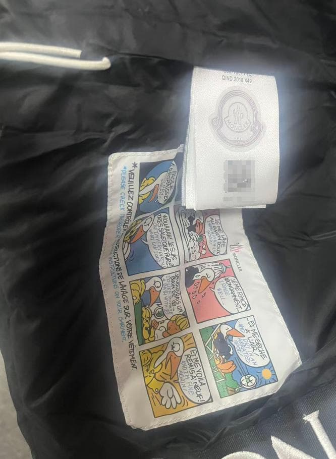 MONCLER ブラック ダウンジャケット~~~ MONCLER ブラック ダウンジャケット~~~