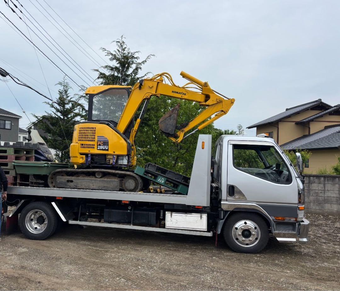 KOMATSU ／コマツ　PC28-UU2 ハサミ付