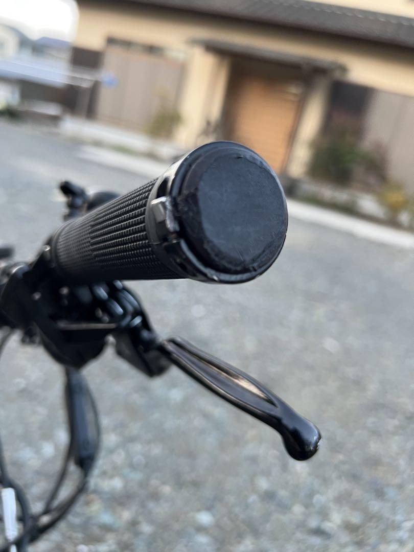電動アシスト自転車　ブラック