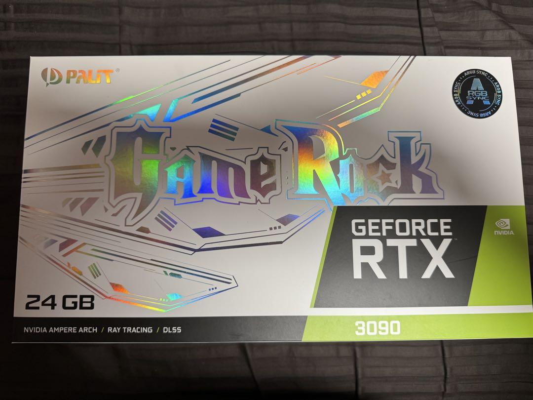 【動作品】Palit GeForce RTX3090 GameRock